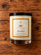 Devotion coconut-soy candle – Rose & Birchwood Oud – Live While Living by Aviana.